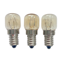 Ampoule de four à micro-ondes 15W 25W 120V 220V E12 E14 Petite ampoule à vis pour voyant lumineux T22 T25 ST26