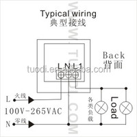 Lampu plafon inframerah TDL-9959J, rumah pintar Sensor cahaya otomatis kualitas tinggi 12V 110V 220V bersertifikat CE