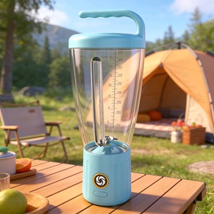 2026 Upgraded 1000ML Portable Blender USB Rechargeable Cordless Electric Juicer Smoothie Maker for Outdoor Travel & Kitchen - Product Image 1