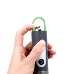 New Type-C Rechargeable Mini Zoomable Flashlight LED COB Torch For Outdoor Hiking Camping Working