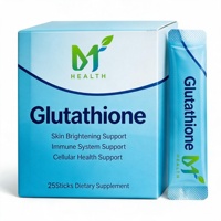 Poudre de supplément de glutathion OEM, soutien pour l'éclaircissement de la peau, soutien du système immunitaire
