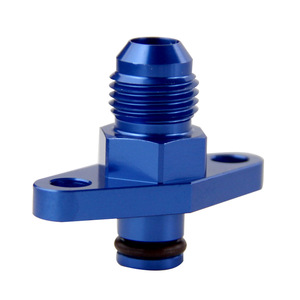 Adaptateur de rail de carburant, filetage AN6, pour Nissan Toyota Subaru FPA14, aluminium bleu - Product Image 1