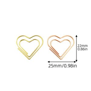 <span class=keywords><strong>Trombone</strong></span> mignon pinces à fil en métal pince d'index de fichier trombones élargis trombones en forme de métal signet pour le bureau à domicile - Product Image 6