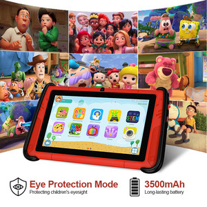 Pritom K7 Pro xe thể thao Nhà máy giá rẻ trẻ em <span class=keywords><strong>Tablet</strong></span> PC <span class=keywords><strong>7</strong></span> inch Quad core 4 + 64GB bé <span class=keywords><strong>Tablet</strong></span> PC cho trẻ em với các trò chơi khác nhau - Product Image 6