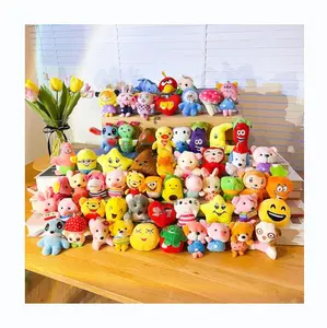 YIWU ALLO Grosir Kawaii Lembut Boneka Binatang Mainan Boneka Mewah Mesin Derek Peluches Mainan Mewah Mesin Boneka Cakar