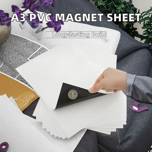 Colorway แม่เหล็ก A3แรงสูง4มม. แผ่นแม่เหล็กพีวีซีมีความยืดหยุ่นน้ำหนัก Sheet-230g <span class=keywords><strong>ยาง</strong></span>แบบกำหนดเอง - Product Image 3