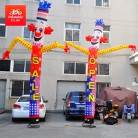 Kunden spezifischer aufblasbarer Clown Sky Air Dancer Dancing Man mit Gebläse für Werbung Hochwertiger aufblasbarer Wave Man/Air dancer