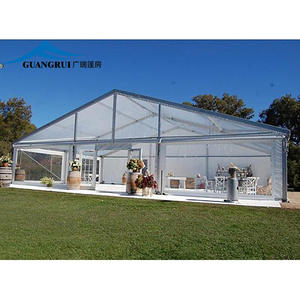 Tenda da Matrimonio per Esterni a Doppio Strato, Resistente ai Raggi UV e Impermeabile, con Telaio in Alluminio per Eventi, Feste e Matrimoni fino a 300 Persone - Product Image 3