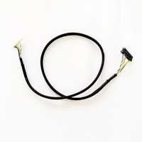 Rangkaian Kabel Harness Layar LVDS Kustom dengan Selubung Kepang dan Papan PCB