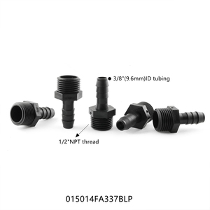 Ju Ống y tế thép gai thẳng g NPT Threaded nhựa ống nối để linh hoạt Ống hose barb phụ kiện - Product Image 5