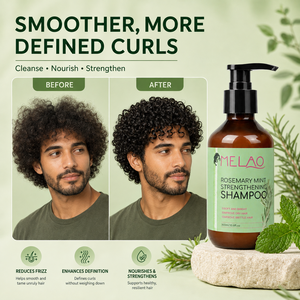 OEM Strengthening Hair Peppermint Rosemary Biotin Shampoo and Conditioner Infused Cream Anti-Frizz Fluffy Hair Hotel Home Use - Product Image 5