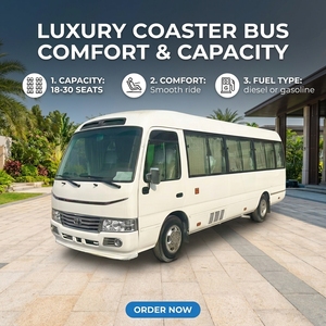 Oferta Especial: Autobús Usado Coaster de 18-30 Asientos en Stock al Mejor Precio - Product Image 1