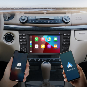 HFMidia Radio Android 7 pouces GPS CarPlay pour Mercedes Benz Classe E W211 E200 E220 E300 E350 E240 E270 E280 W219 Carplay - Product Image 3