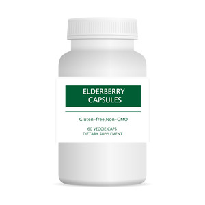 Cápsulas de Saúco, Suplemento Herbal, Personalización OME, Gran Venta - Product Image 1