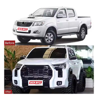 Kit Carrosserie Offroad pour Toyota Hilux Vigo 2005-2016, Style Tundra 2022, Kit de Relooking Auto pour Pickup, Vente Chaude