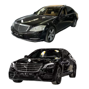 Kit Carrozzeria e Kit di Aggiornamento Paraurti Esterno per <span class=keywords><strong>Mercedes</strong></span>-<span class=keywords><strong>Benz</strong></span> <span class=keywords><strong>Classe</strong></span> <span class=keywords><strong>S</strong></span> da W221 a W222 - Plastica+ABS, Montaggio a Bulloni - Product Image 3
