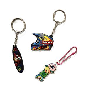Manufacturer <b>Custom</b> Cute Letter 2d Pvc Key Chain Keyring Promotional Gift Designer Rubber Soft 3d Logo <b>Custom</b> <b>Keychain</b> - Product Image 4