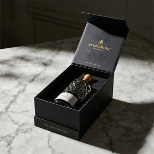 Tùy Chỉnh Sang Trọng Matt Cán Màu Đen Cứng Nhắc Tông Rượu Chai Bao Bì Hộp Cho Whisky Rượu Vang Đỏ Vodka Chai Với Miếng Bọt Biển - Product Image 3