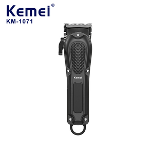 Kemei KM-1071 Alat Cukur Rambut Profesional Elektrik USB Isi Ulang, Pemangkas Rambut dengan Pisau Baja Karbon, Mesin Potong Rambut - Product Image 2