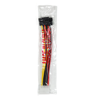 Cable de alimentación SATA 7 + 15 macho a hembra Cable de datos de extensión de 15 a 4/6 a 8P gráficos Tarjeta de Cable SATA