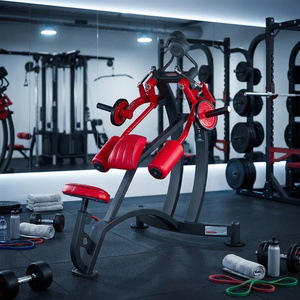 Appareil de musculation professionnel robuste avec dossier |   Appareil d'entraînement des muscles du dos, Équipement de musculation du dos pour salle de sport, Machine de fitness commerciale pour le dos - Product Image 1