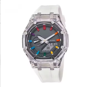 <span class=keywords><strong>Montre</strong></span> <span class=keywords><strong>G</strong></span> Series <span class=keywords><strong>Shock</strong></span> <span class=keywords><strong>Original</strong></span> Ga2100 Gm2100 Style Vintage Unisexe Bracelet Acrylique 18mm Cadran à Aiguilles Résistance à l'Eau 20m - Product Image 2
