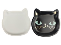 Assiettes en papier jetables haut de gamme dans des conceptions de cerf de lapin de chat fantaisie matière première pour la vente en gros de restaurant d'hôtel de fête à la maison