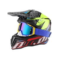 Casque de moto de course professionnelle, accessoire de sécurité pour Enduro, pour vélo de descente, moteur, Cafe Racer, ATV