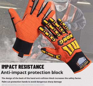 Özel Toptan TPR Darbeye Dayanıklı İnşaat İş Koruma Eldivenleri Darbeye Dayanıklı Kong Mekanik İş Eldivenleri - Product Image 5