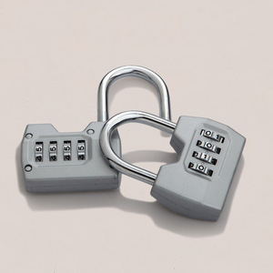 Combination Pad Lock Zinc Alloy Rectangular 7mm Shackle Indoor Outdoor Use Mechanical Lock HD04 S - Product Image 1