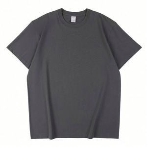 Custom Men's Heavyweight Oversized Cotton T-Shirt Printed Promotional T-Shirt - Product Image 3