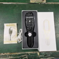 Appareil de soin du cuir chevelu et des cheveux applicateur d'huile capillaire brosse de massage chauffante pour cuir chevelu pour des cheveux plus lisses, plus épais et plus sains