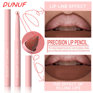 Lápiz Delineador de Labios Orgánico al por Mayor, 12 Colores, Resistente al Agua, Sensación Hidratada y Suave, Tinte de Labios Vegano, Cosmético - Product Image 3