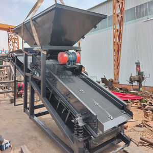 Meerlaags Zandgaas Zeef Scherm Zand En Grind Vibrerende Scherm Machine Met Transportband - Product Image 3