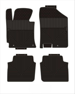 Tapis de sol de voiture en TPE noir de 2 mm d'épaisseur, flexibles, résistants à l'huile, imperméables, faciles à rincer, ensemble complet, garantie 1 an - Product Image 4