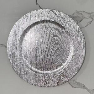 <span class=keywords><strong>Assiette</strong></span> de Style Européen <span class=keywords><strong>Vintage</strong></span> en Plastique, Rondin Imitation Bois, Idéale pour Mariage, Dîner, Hôtel et Restaurant - Product Image 5
