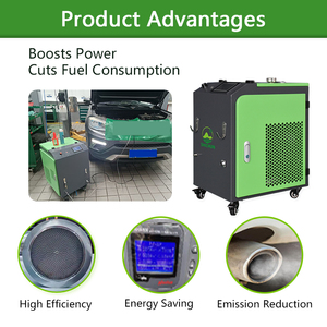 Nettoyeur de carbone numérique intelligent HHO avec écran tactile et programmes pré<span class=keywords><strong>d</strong></span>éfinis en mode automatique pour essence, <span class=keywords><strong>diesel</strong></span> ou hybride - Product Image 5