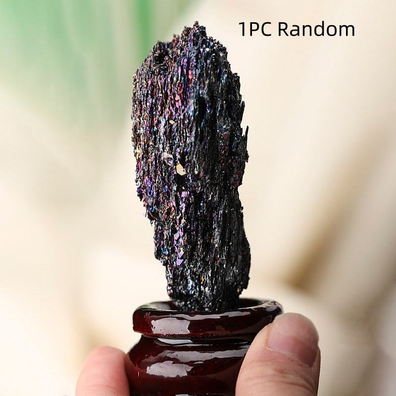 Electroplated Seven-Color Mineral Ornaments