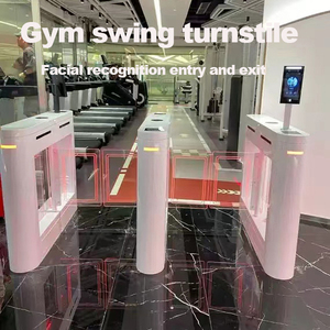 Nhiệm vụ nặng nề IP65 không thấm nước ngoài trời Swing Barrier Gate RFID thẻ trường kiểm soát truy cập Swing turnstiles - Product Image 4