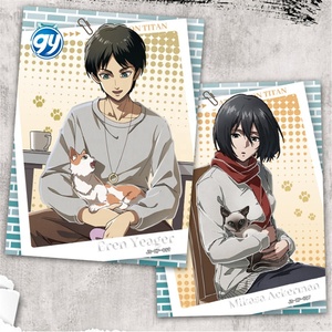 Ataque a los Titanes, Rivaille Ackerman, Juego de Cartas Coleccionables de Anime para Niños, Carta de Papel SSR Play SR - Product Image 5