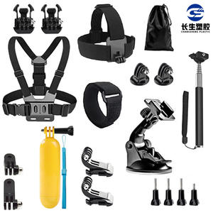 Kit de Accesorios para Cámara GoPro Osmo Action, 19 en 1, Palo Selfie y Barra de Flotación para Modelos 13/12/11/10/9 - Product Image 1