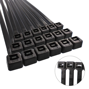 Bridas para Cables 100% Nailon Negro. 2.5 x 100 mm. (Bolsa de 100 Unidades) - Product Image 3