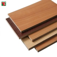 Panneau MDF mélaminé de qualité meuble, résistant à l'humidité, surface lisse, taille personnalisée, pour armoire et placard