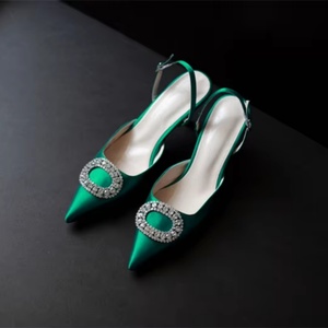 sachin and babi light blue dress How To Accessorise A Green Dress - Learn & Shop main image 0