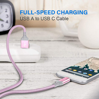 Câbles de charge 3a Fst Charge rapide Usb C vers Usb C Pd 60w Charger Data Tipo C Cable