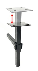 REYNOL Étau d'établi pour <span class=keywords><strong>attelage</strong></span> de remorque <span class=keywords><strong>Support</strong></span> de <span class=keywords><strong>plaque</strong></span> de montage pour meuleuse avec <span class=keywords><strong>support</strong></span> à hauteur réglable Bend Grinder - Product Image 3