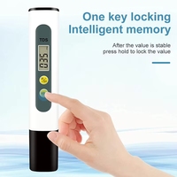 Medidor Digital de TDS Veinasa, Precio de Fábrica, Tipo Pluma, Portátil, para Calidad del Agua Potable, Acuarios, Hidroponía, pH 5.0-9.0
