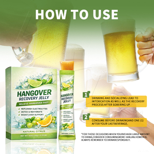 Gelatina Electrolítica para el Alivio <span class=keywords><strong>de</strong></span> la Resaca, Repone Electrolitos Rápidamente, Alivia el <span class=keywords><strong>Dolor</strong></span> <span class=keywords><strong>de</strong></span> <span class=keywords><strong>Cabeza</strong></span>, la Fatiga y las Náuseas Después <span class=keywords><strong>de</strong></span> Beber, Apoya la Recuperación - Product Image 2