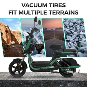 สกู๊ตเตอร์ไฟฟ้า K9 น้ำหนัก 45 กก. ระบบเบรกดุมล้อหน้าและหลังอเนกประสงค์ สำหรับการเดินทางในเมือง - Product Image 3