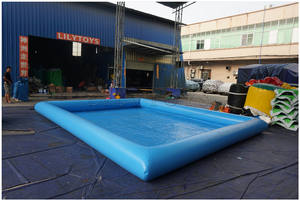 Grande <span class=keywords><strong>piscine</strong></span> gonflable avec toboggan et fosse à balles, parc aquatique en <span class=keywords><strong>PVC</strong></span> personnalisé pour les fêtes d'enfants, location pour événements - Product Image 5